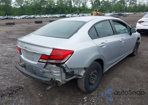 2013 Honda Civic Lx from USA, damaged, VIN 19XFB2F52DE217419